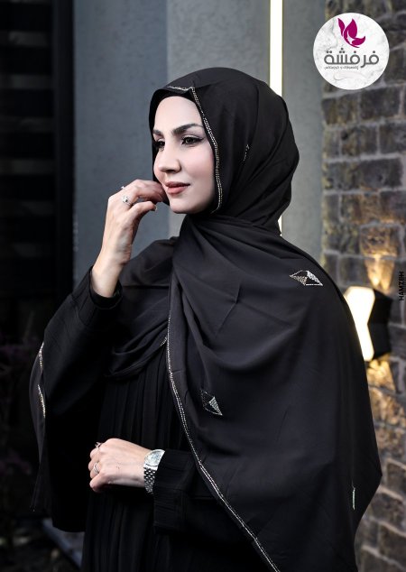 شال كشخة مع ستراس