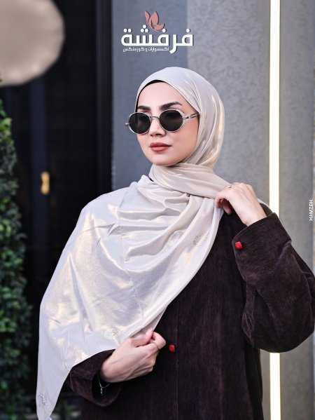 شال كشخة مع ستراس ناعم